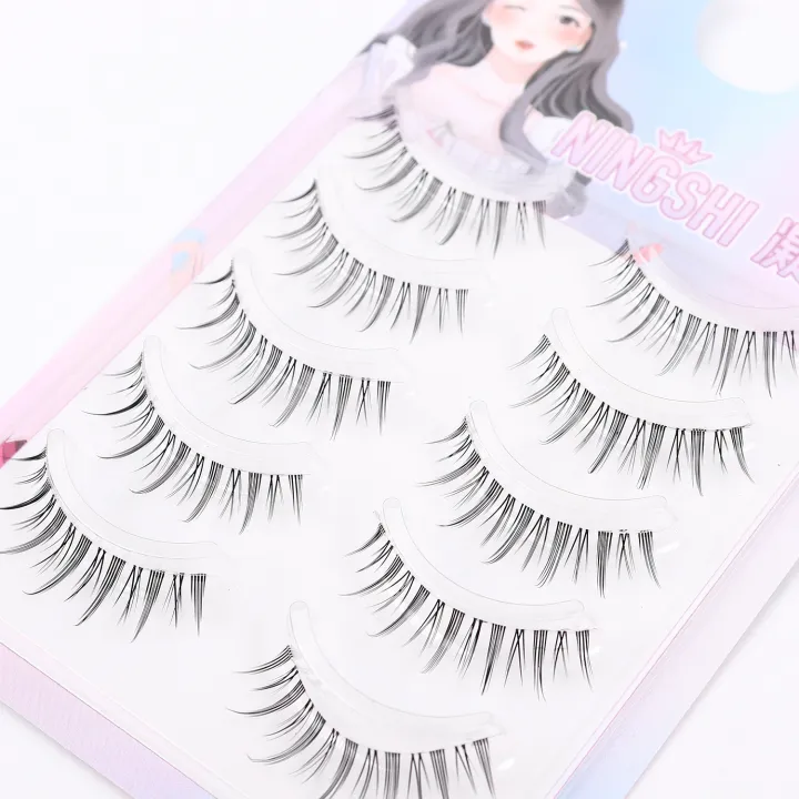 Mou%20Lai%20Ya%20Little%20Devil%20False%20Eyelashes,%20One%20Piece%20Natural%20Style,%20Transparent%20and%20Hard%20Stem,%20Thick%20Eyelash%20-%20Image%202