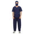 Doctors OT Dress/OT Dress/Male Female Doctors OT Dres With Full Set With Standard Cotton Febric For Medical Students & Nurse With Green,Sky and Navy Blue Colors. 