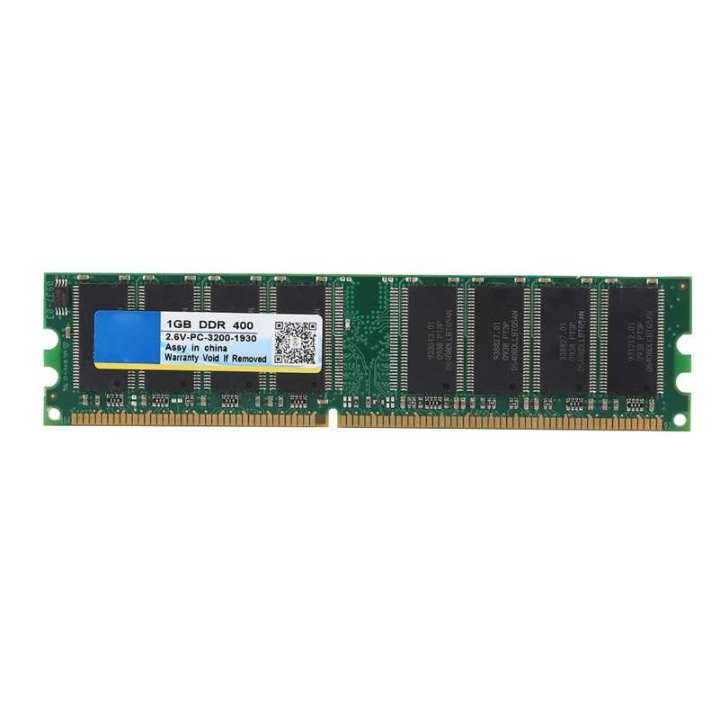 1GB Desktop Memory RAM DDR 400MHz PC-3200 184-Pin for AMD Motherboard