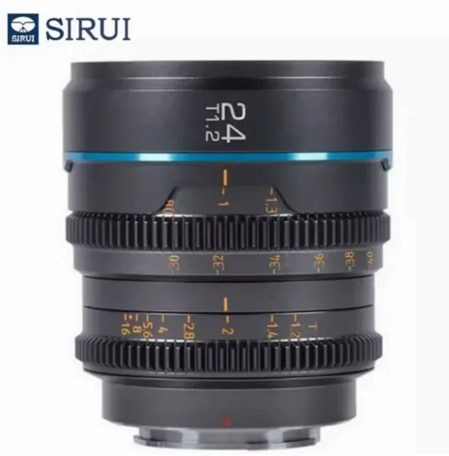Sirui Night Walker 24mm / 35mm / 55mm T1.2 S35 Cine Lens Series
