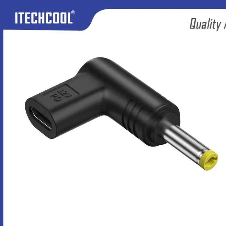 12V USB C PD To DC Power Connector Universal Type C To DC Jack Plug Charging Adapter Multifunctional Type-C Female To DC Male for Surveillance Camera