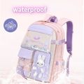 Korean School Bags Backpacks For Girls Student 7-14 Year Waterproof Multi Pockets Kawaii Mochila Backpacks For School Children.