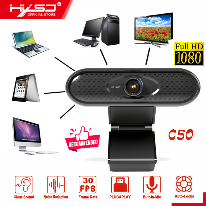 HXSJ%20USB%20HD%201080P%20PC%20Camera%20Webcam%20for%20Youtube%20Viber%20Vlogging%20PC%20La-ptop%20Desktop%20Live%20Streaming%20Video%20Call%20Video%20Conference%20Online%20Teaching%20Camer%20-%20Image%202