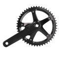 Aluminum Alloy 144 BCD 48T Single Speed Crankset Bike Crank Arm Bicycle Cran MNJ.