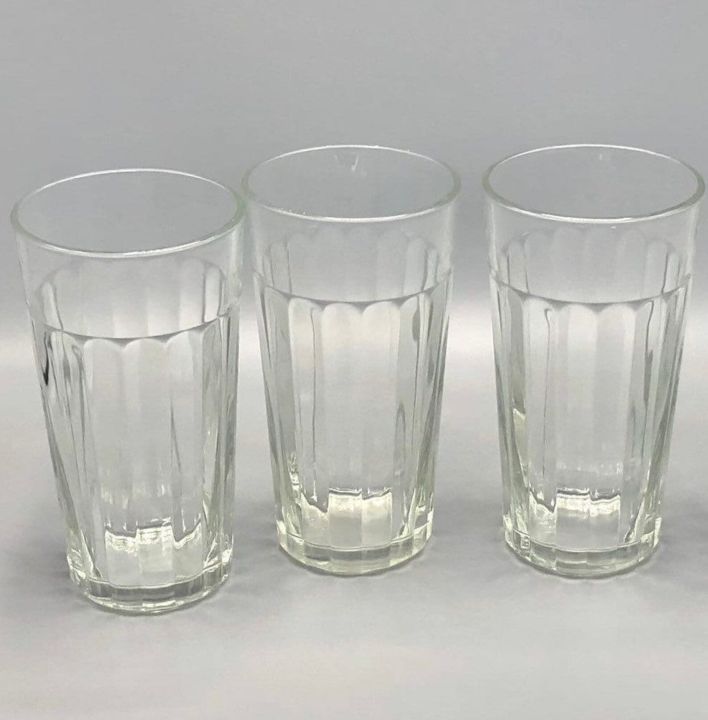 6 Pcs Big size water Drinking Glass Set - MNT55 | Daraz.com.bd