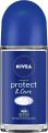 International Germany product Deodorant Roll on NIVEA Protect & Care used for male/female - 50 ml. 