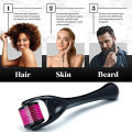 Derma Roller 0.5 mm Professional Titanium Microneedle Derma Roller Hair Regrowth Acne Scars Anti-aging Skin Therapy Dermatology System - 5MMDR. 