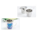 Large Tea Infuser Loose Tea & Spice Infuser Extra Fine Mesh 304 Stainless Steel Tea Strainers Steeper for Hanging on Teapots Mugs Cups Cooking Loose Black Tea Coffee.