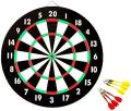 Ninja Dubble side Dart Board Game N6353 (17"inch). 
