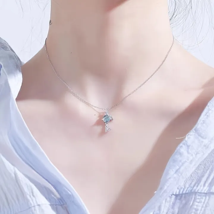 Fantasy%20Planet%20Necklace%20Female%20Student%20Good%20Friend%20Korean%20Style%20Trendy%20Simple%20Clavicle%20Chain%20Pendant%20Necklace%20for%20Women%20Girls%20Girlfriends%20Birthday%20Gifts%20-%20Image%205