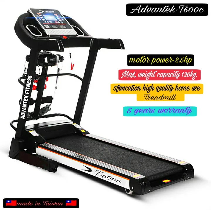 Motorized%20T600C%20Black%20,taiwan%205in1,Treadmill%20with%20Body%20Massager,%20Dumbbell%20Set%20-%20Image%202