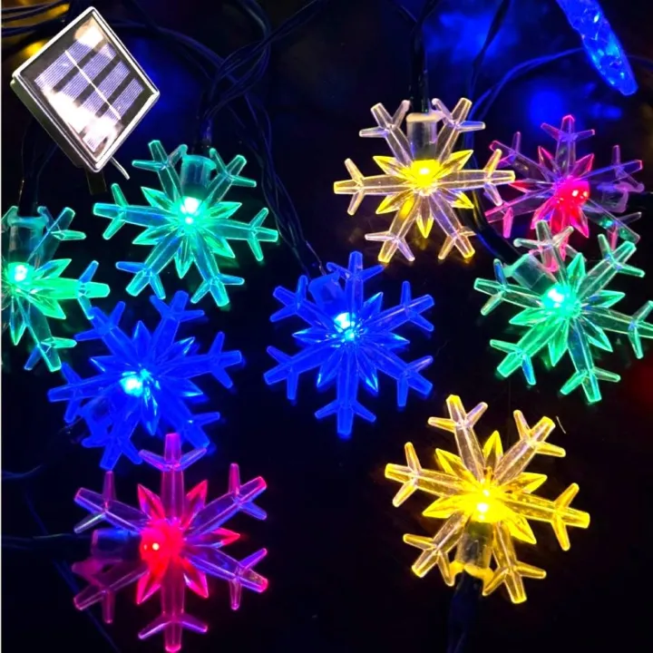 Snow%20Flake%20light%2028%20Led%205%20Meter%20String%20Lights%20Multicolur%20Plug%20in%20Fairy%20String%20Lights,Indoor,%20Outdoor,%20Wedding%20Party,%20Christmas%20Tree,%20New%20Year,%20Garden%20Decoration%20-%20Image%203
