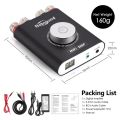 Nobsound HiFi NS-20G Mini Bluetooth 5.0 TPA3116 Digital Power Amplifier Hifi DSP Stereo Headphone Amp 100W+100W With Adapter - black. 
