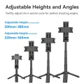 Ulanzi JJ02 Extendable Grip Phone Tripod with Remote Selfie Stick Tripod for Phone Vertical Horizontal Vlog Video. 