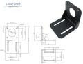 Nema17 Stepper Motor Bracket For 3D Printer - Solar Panel. 