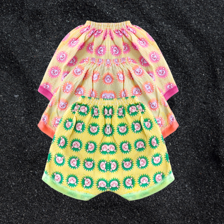 3%20PCS%20Printed%20Soft%20Cotton%20Half%20Pant%20for%20Baby%20Girls%20-%20Multicolor%20Combo%20Pack%20-%20Image%202