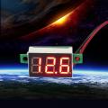 【Alizeker Mall】Mini Size Panel Voltage 3-Digital Adjustment Voltmeter 3-Digital LCD Display Adjustment Voltmeter 200ms OF time.