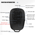 Bluetooth Remote Control Selfie Camera Shutter Release Mobile Phone Button E-Book Turn Page Photo Wireless Controller.