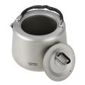 1.4L Titanium Tea Pot Ultralight Outdoor Camping Hiking Water Kettle Coffee Pot Teapot.