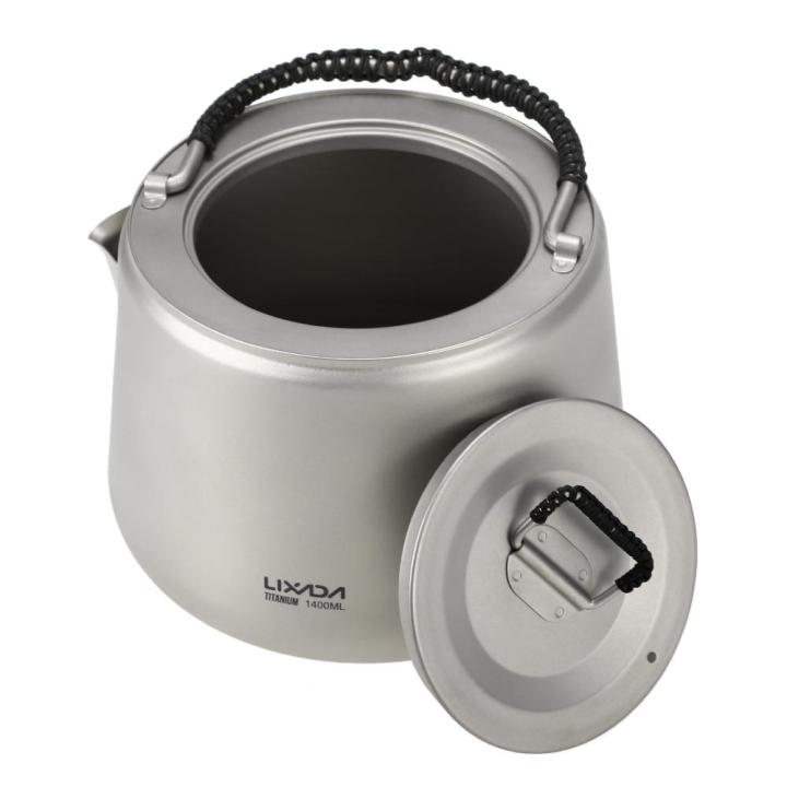 1.4L%20Titanium%20Tea%20Pot%20Ultralight%20Outdoor%20Camping%20Hiking%20Water%20Kettle%20Coffee%20Pot%20Teapot%20-%20Image%206