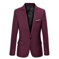 【Best value】 Blue Men Blazers Work Office 2022 Men Tuxedos For Formal Occasions Pockets Coat Blazers Male Men's Business Slim Blazers.