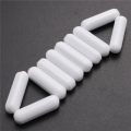 10 Pieces PTFE Magnetic Stirrer Mixer Stir Bar Laboratory Bar Stir Plate Magnet Stir Rod Magnetic (7X25mm). 