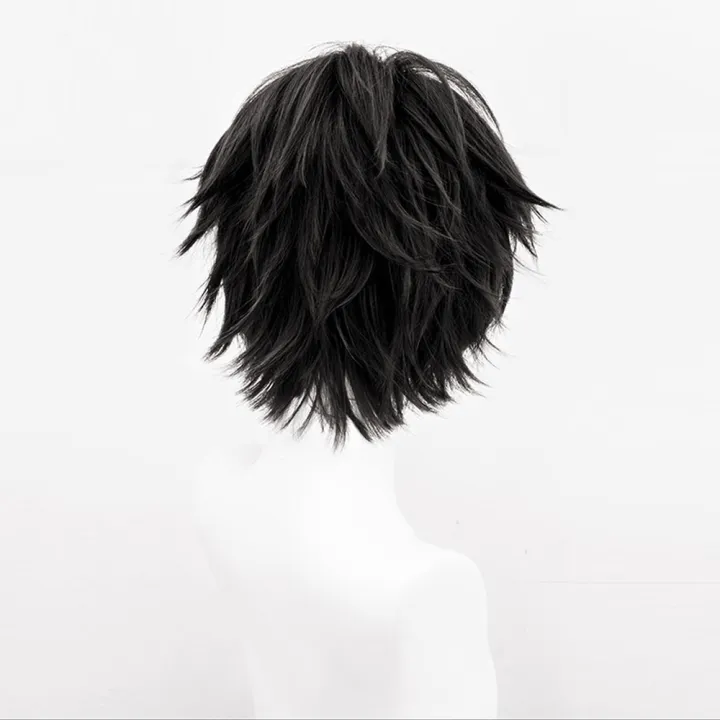 %E3%80%8CHSIU%20Brand%20Dazai%20Osamu%20wig%20Anime%20Bungo%20Stray%20Dogs%20Cosplay%20Black%20Short%20Hair%20Fiber%20synthetic%20wig+Free%20brand%20wig%20cap%20-%20Image%202