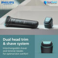 Philips BG7470/15 Body Groomer 7000 Series 2D Flex Head & Dual Trim-Shave System for Men. 
