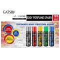 Gatsby Ultimate Body  Air Freshner Spray No Gas 120ml. 