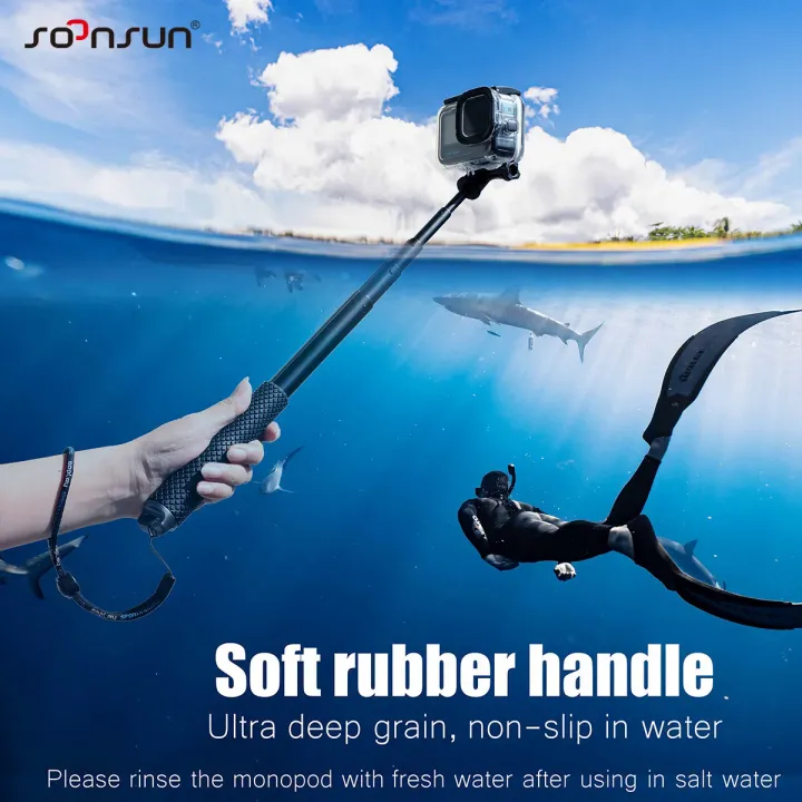SOONSUN%20Waterproof%20Extendable%20Pole%20Selfie%20Stick%20for%20GoPro%20Hero%2012%2011%2010%209%208%207%20Hand%20Grip%20for%20SJCAM%20DJI%20Action%20Camera%20Accessories%20-%20Image%204