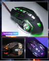 Immersive Gaming Experience With Multicolor Lighting Gaming Mouse - Enhance Your Gaming Sessions With Vibrant Lighting Effects - Gaming Mouse. 