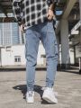 Spring Autumn Multi-Pockets Cargo Jeans Men Black Blue Denim Jogger Pants Male Baggy Jean Trousers Plus Size 6XL 7XL 8XL.