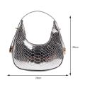 Women Handbags Fashion Wrist Pouch U-shaped Armpit Bag Female Simple Daily Casual Tote Bags Travel Top-handle Bags Shoulder Bags. 