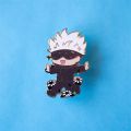 Anime Jujutsu Kaisen Cute Gojo Satoru Hard Enamel Pin Badge Brooch DIY Backpack Collar Lapel Pin Gift Jewelry Brooch Accessories.