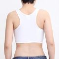 Tomboy Slim Fit Short Vest Chest Binder Tops. 