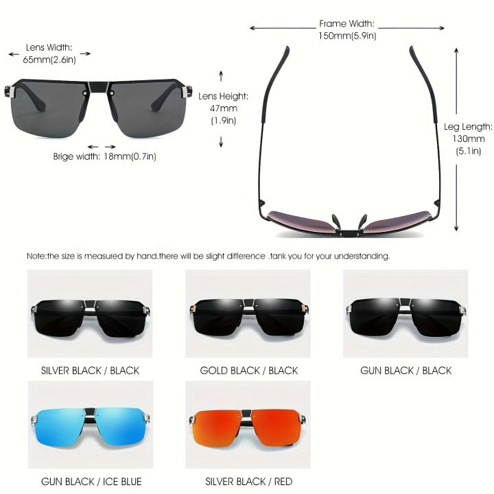 RENEKTON,%20Premium%20Punk%20Oversize%20Rimless%20Sunglasses,%20Hip%20Hop%20Metal%20Frame%20Polarized%20Sunglasses,%20For%20Men%20Women%20Outdoor%20Sports%20Casual%20Business%20Driving%20Fishing%20Cycling%20Supply%20Photo%20Prop%20-%20Image%202
