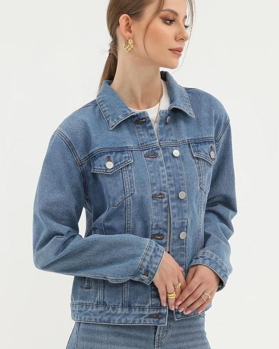 Pavilion Classic men's Black  Denim Jacket - Casual Slim Fit with Button Closure High-quality  Denim Jacket, men's Jacket, Casual Jacket, Blue Jacket, Streetwear, Outerwear, Slim Fit, Fall Fashion, Jean Jacket, Trendy Clothing,Casual slim-fit jacke