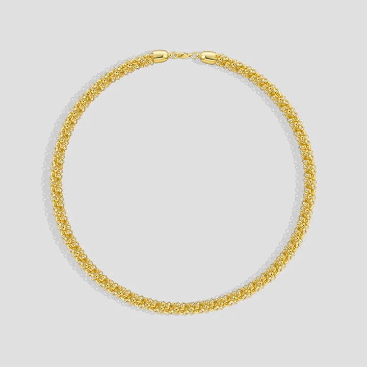 N0264%20Simple%20Special-Interest%20Design%20Large%20Circle%20Necklace%20for%20Women%20Copper%20Plated%20Real%20Gold%20Fashion%20All-Match%20Choker%20Collar%20Trend%20-%20Image%202