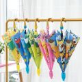 Children's umbrella automatic long-handled children's umbrella for boys and girls kindergarten baby cartoon umbrella advertising umbrella.