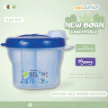 Momeasy Rotation milk powder container 0m+, 260ml / 3*85 ml,pink. 