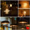 4 Pack G95 LED Bulb 2700K Vintage Retro Edison Filament Bulb E27. 