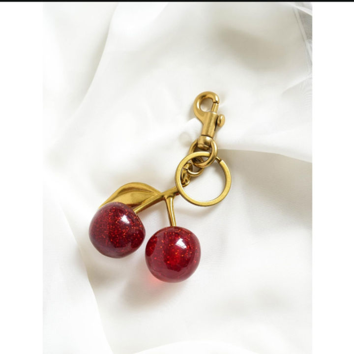 High-Grade%20Cherry%20Charm%20Elegant%20Exquisite%20Women'S%20Bag%20Accessory%20Trendy%20Individualized%20Keychain%20Pendant%20for%20Women%20Handbags%20Car%20-%20Image%203