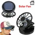Summer Clip-on Hat Fan-Solar Cell Cooling Fan.