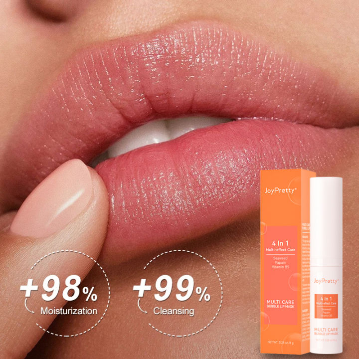 Bubble Lip Balm Dark Lip Remover Gloss Oil Makeup Deep Clean Moisturizer Exfoliating Lip Care Mask JoyPretty