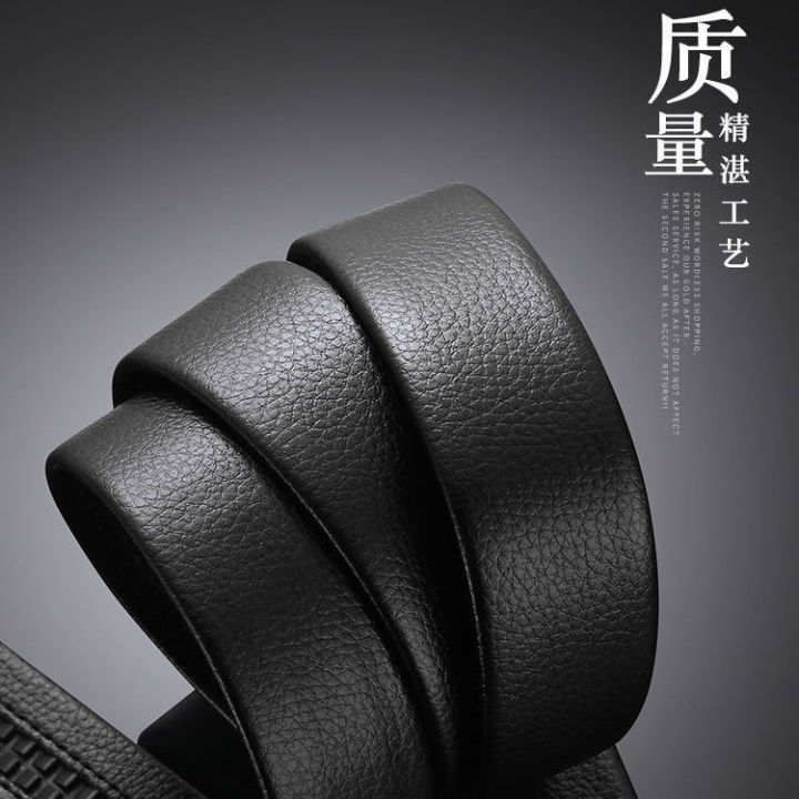 's%20Automatic%20Leather%20Buckle%20Pant%20Belt%20Youth%20All-Matching%20Pure%20CowhideHBuckle%20Men's%20Belt%20Tide%20-%20Image%202