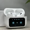 A9 Pro Touch Screen Earbuds With ANC ENC. 