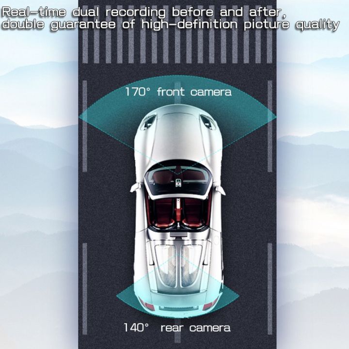 TOHAYIE%204.5%20Inch%20Car%20Camera%20DVR%20Rearview%20Mirror%20Dash%20Cam%20Recorder%20Video%20Registrator%20HD%201080P%20Touch%20Screen%20Night%20Vision%20Car%20Dash%20(with%208G%20TF%20Card)%20-%20Image%207