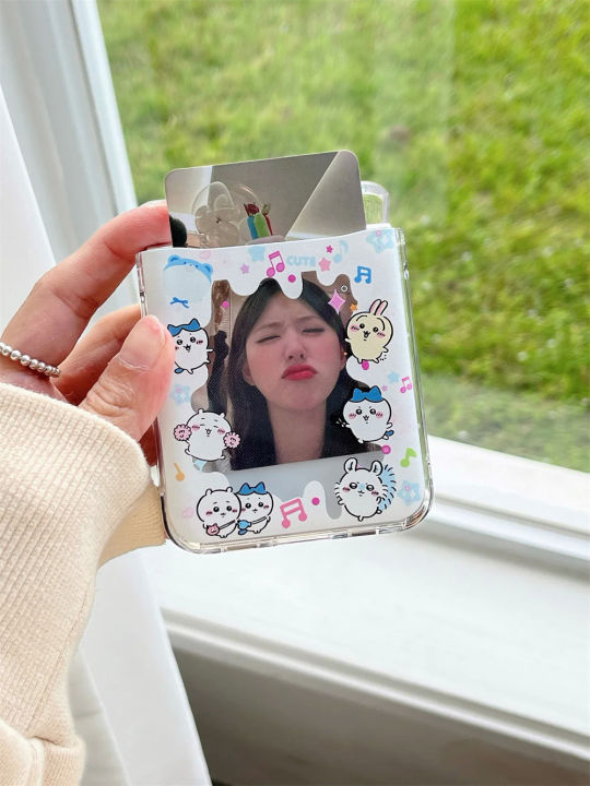 %E3%80%90NShisasN%E3%80%91Cute%20Cartoon%20Card%20Bag%20Clear%20Case%20With%20Chian%20For%20Samsung%20Galaxy%20Z%20Flip%205%204%203%20flip5%20flip4%20flip3%20Zflip4%20zflip5%205G%20Girl%20Lovely%20Cover%20-%20Image%206