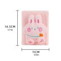 Winter Cartoon Plush Notebook Cute Rabbit Unicorn Astronaut Diary Book For Kids Gifts Student School Office Stationery. 