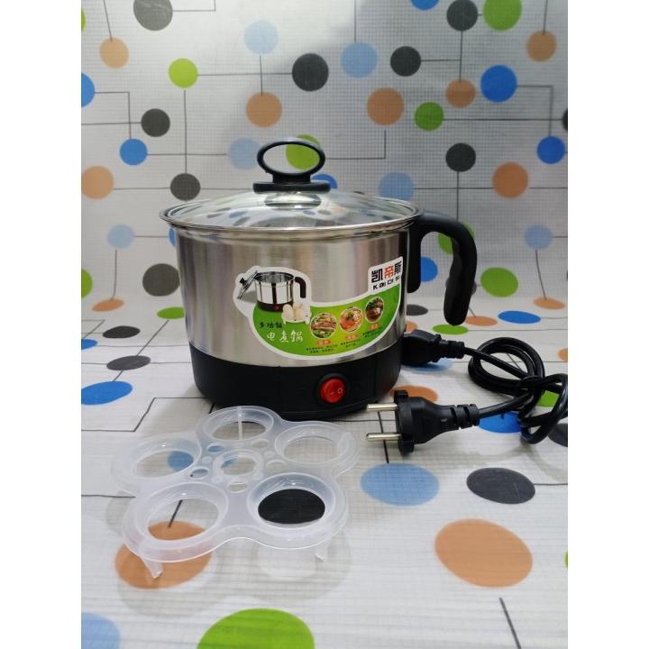 Multi Function Electrical Cooking Pot 16cm,rice cooker,Electric cooker,multi purpose Mini Rice Cooker Multicooker,Frying,Cooker,Electric,Mini,Rice,Multi Pan,Cooker.